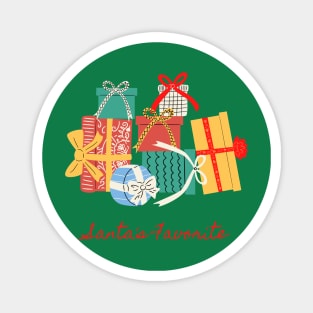 Santa Claus Christmas Gift Magnet